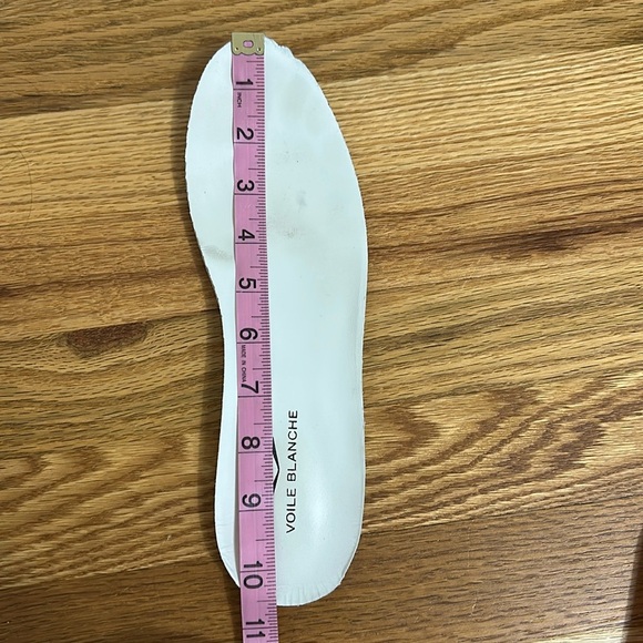 Voile Blanche Sneakers Leather Platform Size 40 - Picture 14 of 14